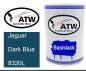 Preview: Jaguar, Dark Blue, 8320L: 500ml Lackdose, von ATW Autoteile West.